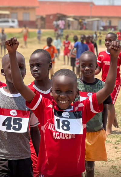 Atletický den v Ugandě