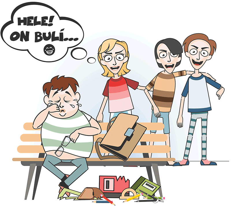 smějou se mi,<br>protože jsem kulatější